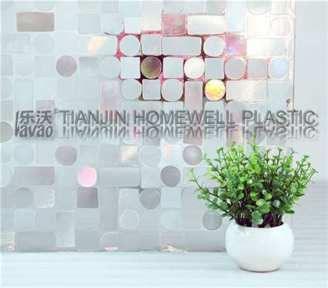 3d Laser Window Film Pvc Tianjin Homewell Plastic Co Ltd