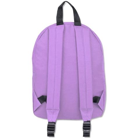 24 Bulk 15 Inch Basic Backpack 12 Colors At