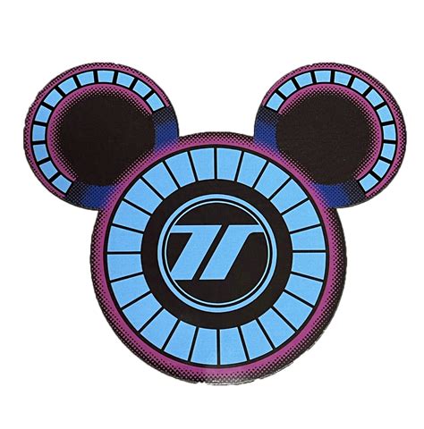 Disney Car Magnet Test Track Mickey Mouse