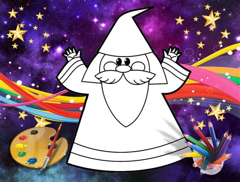 Dare al bambino la possibilità di. Mago disegno da colorare per bambini e tante curiosità magiche