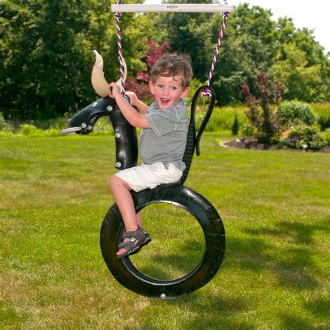 Bull Ride N Tire Swing Let Your Kids Ride The Rodeo With The Bull