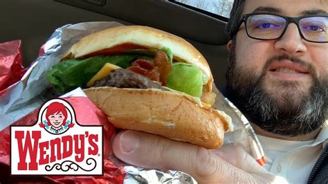 Wendys Big Bacon Classic Cheeseburger Review Youtube