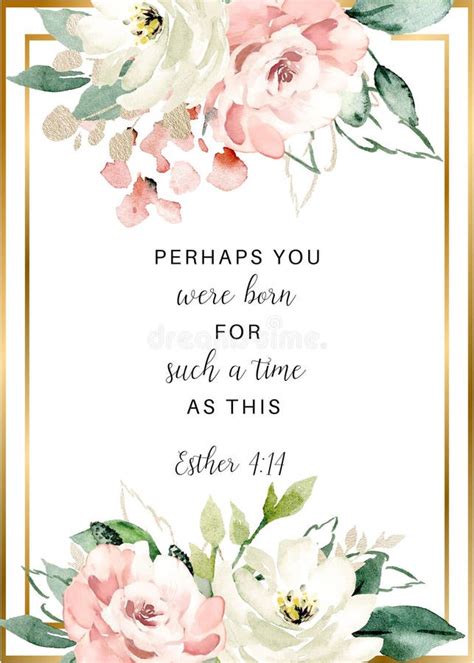 Esther 414 Perhaps You Were Born For Such A Time As This Bible Verse