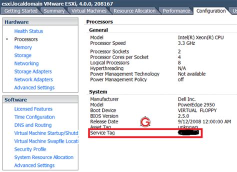 ways   dell service tag  vmware esxi server virtual machine