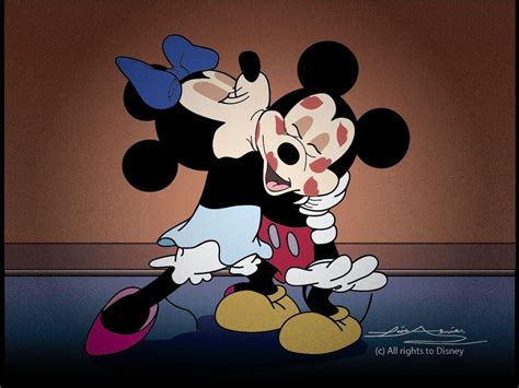 Mickey And Minnie Color By Lawolf097 On Deviantart Mickey And