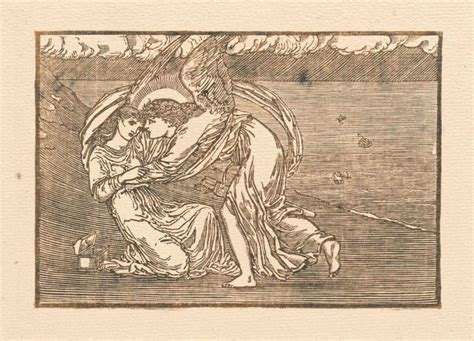 Cupid Reviving Psyche For The Earthly Paradise 1865 1867 By Attrib