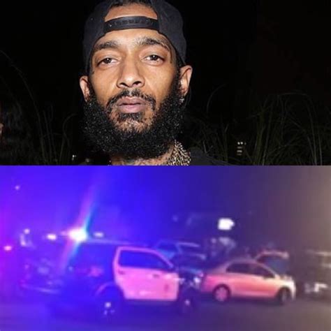 details on man being shot in thigh at nipsey hussle s album release party video
