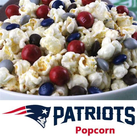 New England Patriots Popcorn Two Sisters Crafting