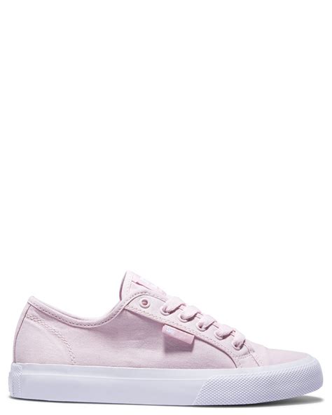 Dc Shoes Womens Manual Shoe Light Pink Surfstitch
