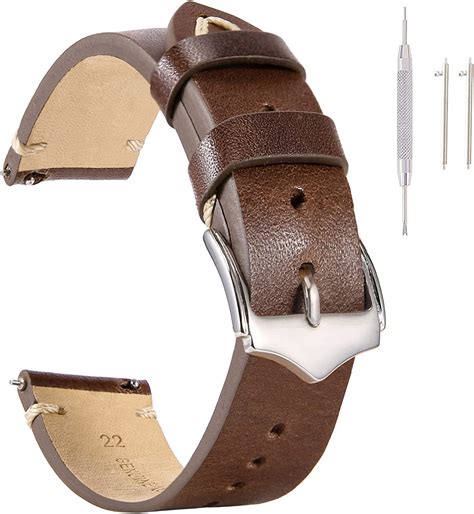 Eache Leather Watch Bands For Men Vintage Watch Straps For Women Crazy