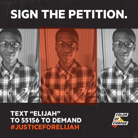 Demand Justice For Elijah Mcclain