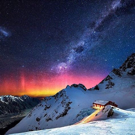 Natgeoutdoors On Instagram Milky Way Over New Zealand Mountains