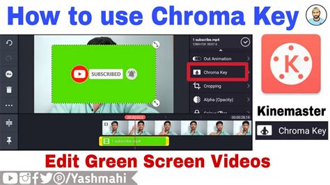 How To Use Chroma Key In Kinemaster Green Screen Video Editing