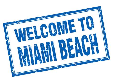 200 Welcome To Miami Sign Illustrations Royalty Free Vector Graphics