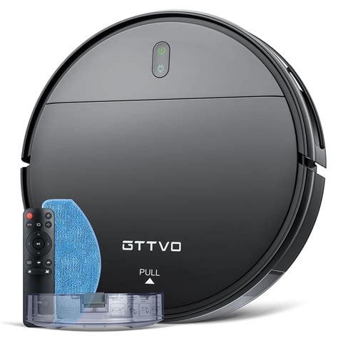 Gttvo Robot Vacuum Cleaner And Mop Br150 2 In 1 Mopping Robotic Vacuum