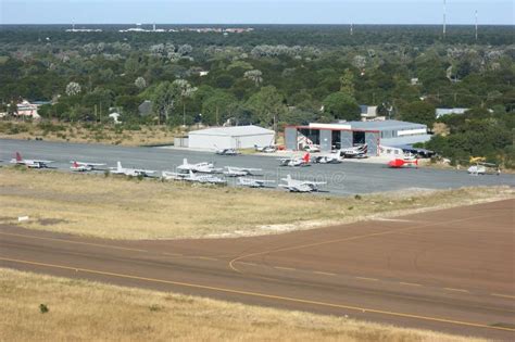 Maun Airport In Botswana Stock Photo Image 56740695