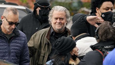 Trump Ally Steve Bannon Appears In Court For Defying Jan 6 Panel
