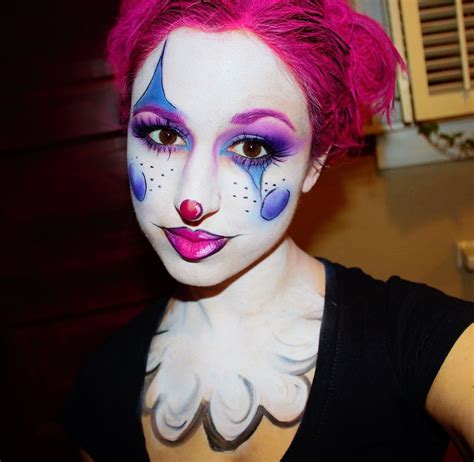 Pinky The Clown Makeup Tutorial Makeup Geek Cute Clown Creepy Clown Maquillage Halloween