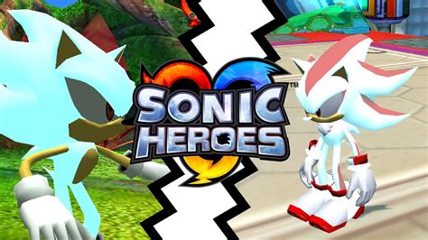 Hyper Sonic And Hyper Shadow Sonic Heroes 169 Youtube