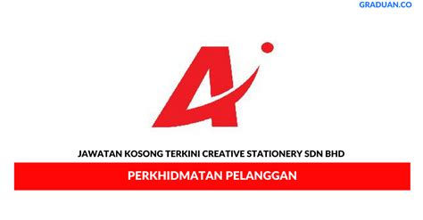 Astar | creative stationery sdn bhd. Permohonan Jawatan Kosong Creative Stationery Sdn Bhd ...