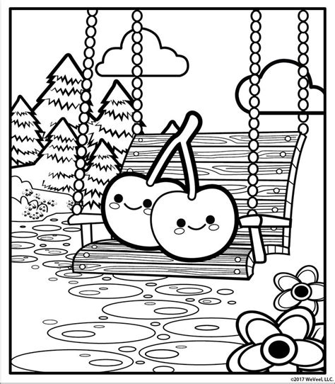 Spring is the perfect time to get creative! Free printable coloring pages at scentos.com Cute girl ...