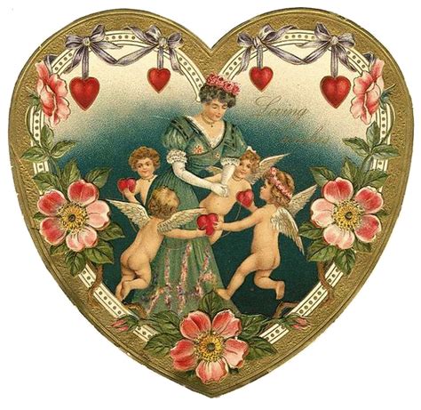 Vintage Coeurs Love Valentine Images Vintage Valentine Cards