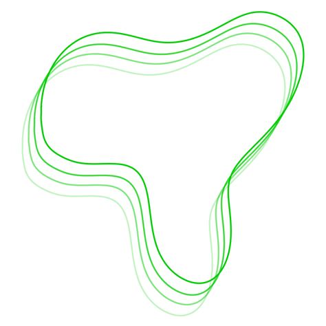 Green Abstract Line 27726107 Png