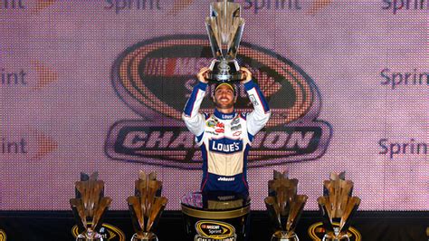 Johnson won seven championships, tied for the most ever, and he didn't clinch any of them until the last day of the season. NASCAR Election Day: How many more championships do you ...