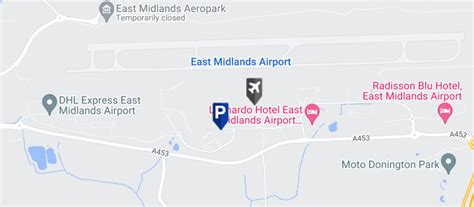 official mid stay car parking 1 at east midlands airport aph