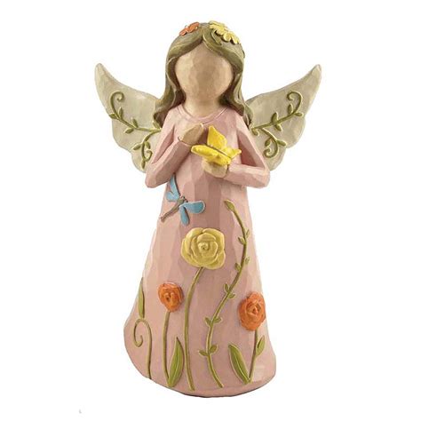 Carved Home Interior Angel Figurines Top Selling For Ornaments Ennas