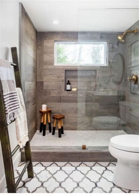 Later modern modular bathroom design ideas 2020, small bathroom floor tiles, modern bathroom wall tile design ideas. 66 Cool Rustic Bathroom Designs - DigsDigs