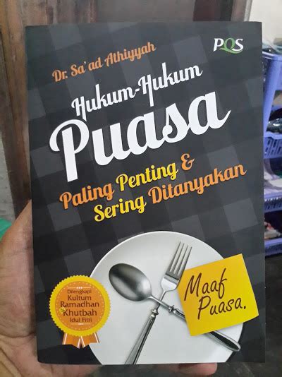 Buku Hukum-Hukum Puasa Paling Penting Dan Sering Ditanyakan | Toko