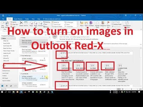 To upload a picture to your account, try these steps: How to turn on images in Outlook | Images Missing or Not ...