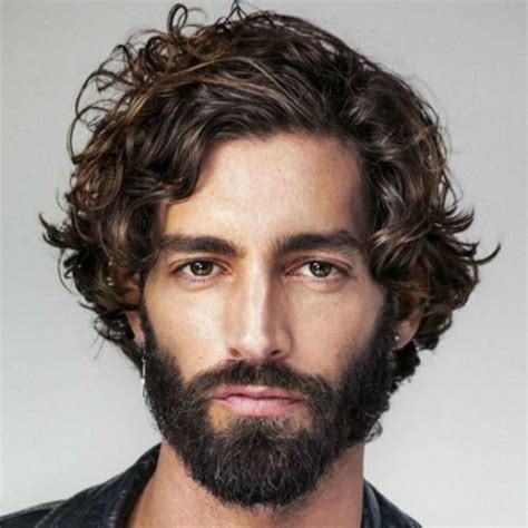 Curly hair looks excellent when they are wet; 200 Playful and Cool Curly Hairstyles for Men and Boys