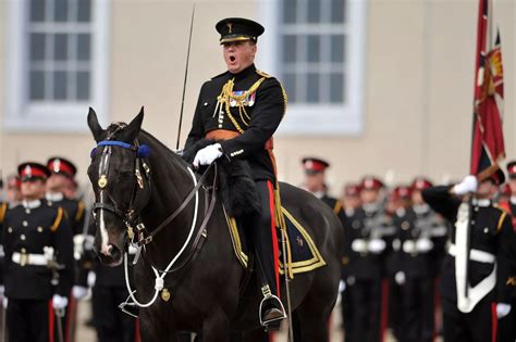 Sovereigns Parade At Royal Military Academy Sandhurst Surrey Live