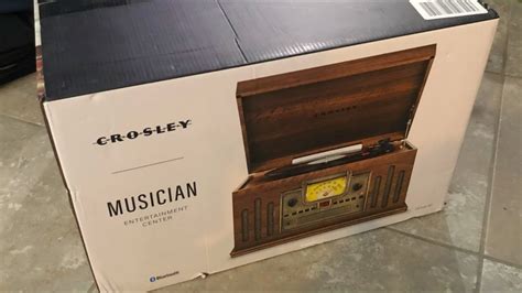 Crosley Musician 6 In 1 Record Player Unboxing And Initial Review