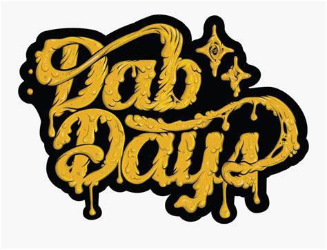 Dab Days Dab Wax Logo Free Transparent Clipart Clipartkey