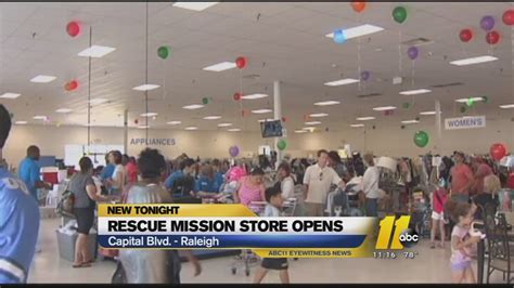 Raleigh Rescue Mission Opens New Thrift Store Abc11 Raleigh Durham