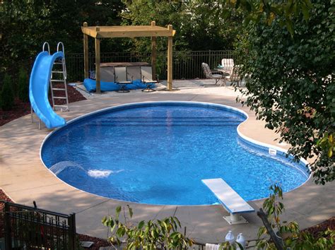This inground kit design features top quality products from the leading brands in swimming pool materials. There's an app for that: Pool features include the ability ...