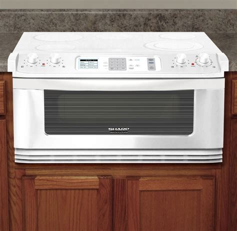 Join our mailing list to receive free evaluation. Sharp KB5121KW 30 Inch Electric Cooktop and Microwave ...