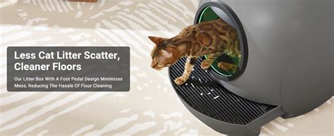 Els Pet Self Cleaning Litter Boxes For Cats No Scooping Automatic Cat