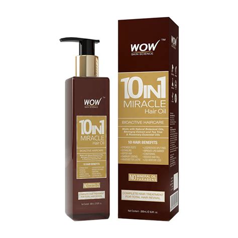 Am using this product from 3rd oct 2017, but no new hair growth, as they have promised. WOW 10 in 1 Miracle Hair Oil - (200 ml)