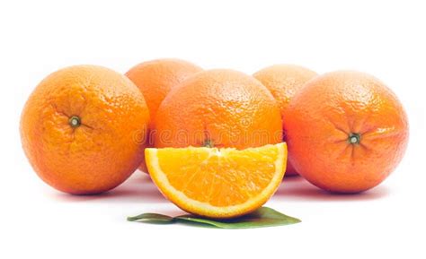Orange Isolated On White Stock Image Image Of Beautiful 23872477