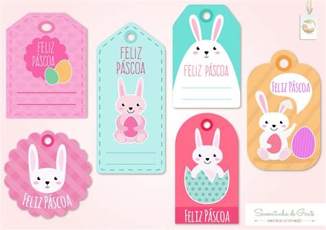 Including transparent png clip art, cartoon, icon, logo, silhouette, watercolors, outlines, etc. Mimos Tags fofas para os mimos de páscoa - Sementinha de ...