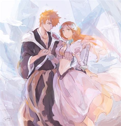 17 Twitter Bleach Anime Ichigo And Orihime Bleach Orihime