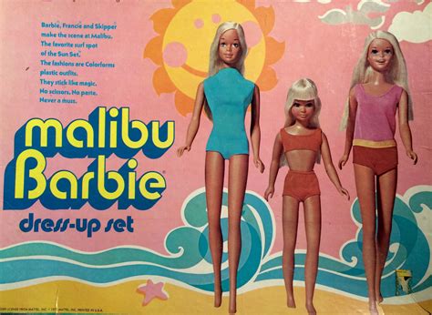 1972 Malibu Barbie Coloforms Dress Up Set Old School Toys Malibu Barbie Doll Photography