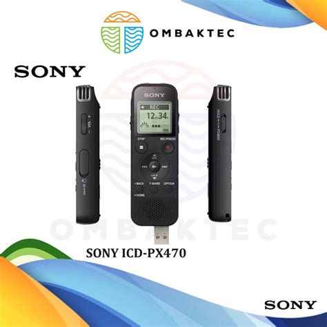 Sony Digital Voice Recorder With Built In Usb 4gb Internal Memory Icd