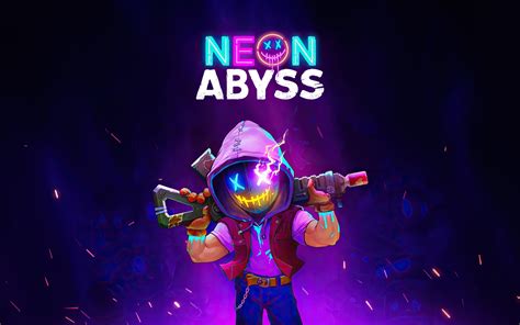 Neon Abyss Wallpaper 4k