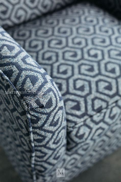 The barrel back silhouette and thin, sculptural arms give this chair a modernist. Geometric Patterned Contemporary 34" Swivel Chair in Gray ...
