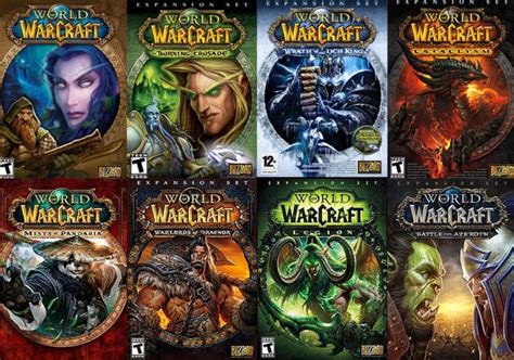 The World Of Warcraft Video Game Covers